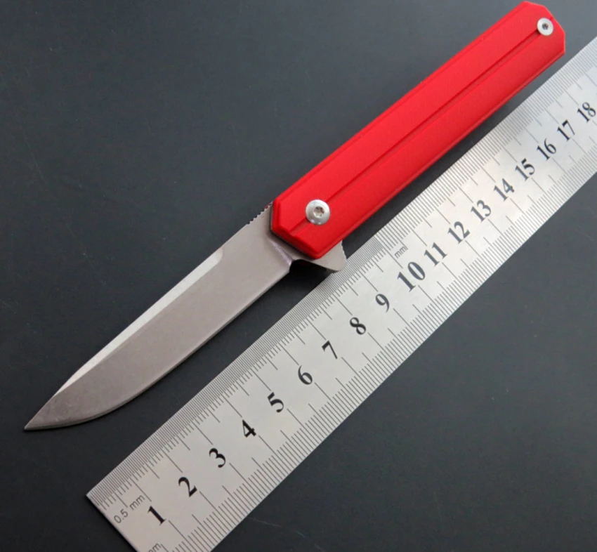 Высококачественный складной нож EF64 D2 лезвие G10 ручка карманный тактический Кемпинг Флиппер рыболовные ножи Открытый EDC ручные инструменты и подарочная коробка