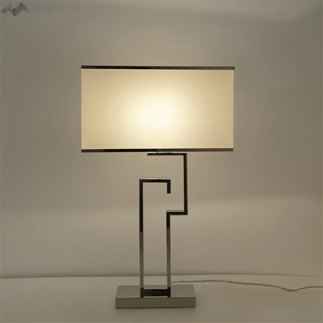 Lfh New Creative Modern Decorative Stainless Steel Table Lamp For Lfh New Creative Modern Decorative Stainless Steel Table Lamp For Bedroom Living Room Cafe Restaurant Decoration