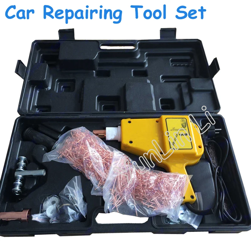 220V Portable Car Repairing Tool Set Shaping Meson Machine Car Dent Welding Machine Car Cosmetic Tools with English Manual FC657 220V Portable Car Repairing Tool Set Shaping Meson Machine Car Dent Welding Machine Car Cosmetic Tools with English Manual FC657