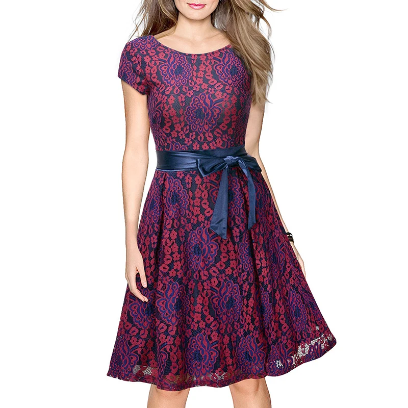 Aliexpress.com Buy 2017 Fashion Womens Summer Short Sleeve Dress Elegant Party Casual Plus ... Aliexpress.com Buy 2017 Fashion Womens Summer Short Sleeve Dress Elegant Party Casual Plus ...