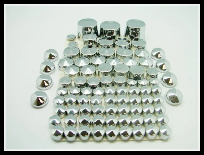 chrome bolt caps harley davidson