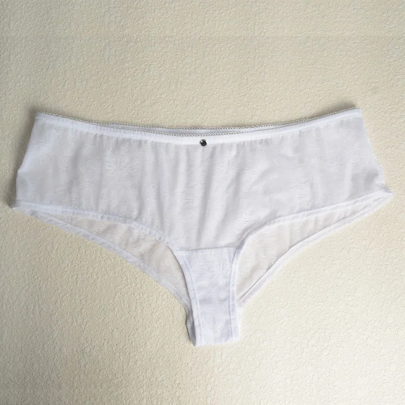 

free shipping white sexy hollow out mesh brief slip sexy lingerie underwear intimates new arrival panties bikini hipster