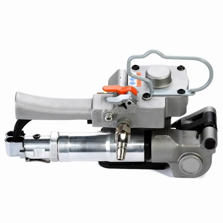 Pneumatic PET PLASTIC Strapping Tool PET Heat Friction Weld Strapping Bander for 13-19mm Polyester or Polypropylene Strap