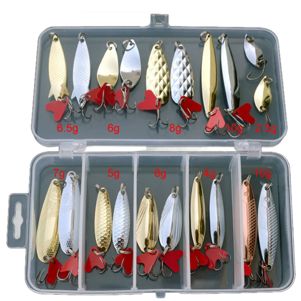 Buy Outdoor Dynamic 20pcs Metal Fishing Lures Bass