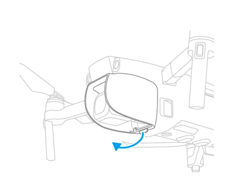 Защитная крышка для объектива PGYTECH DJI MAVIC 2 Pro /Zoom защита от солнца камеры с