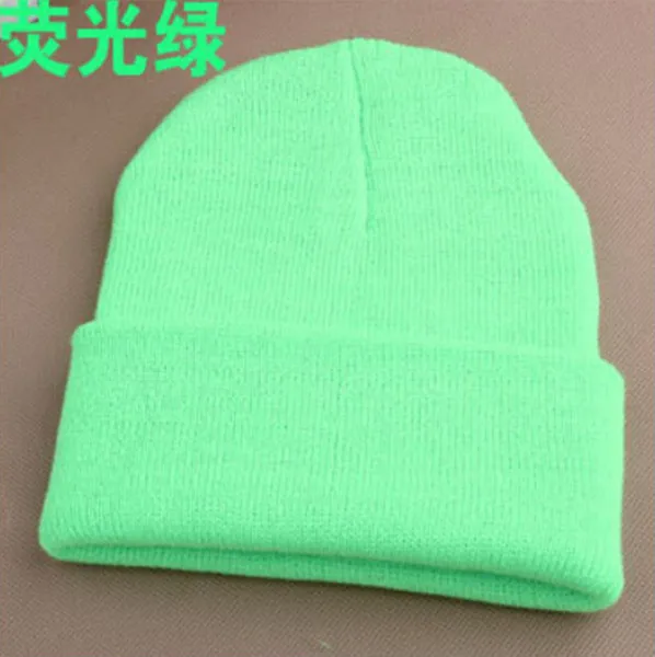 Новые модные зимние теплые вязаные шапки, шапка s Beanie, Модная вязаная Лыжная шапка для спорта на открытом воздухе, лыжная шапка для мужчин и женщин, мужская шапка - Цвет: YGL