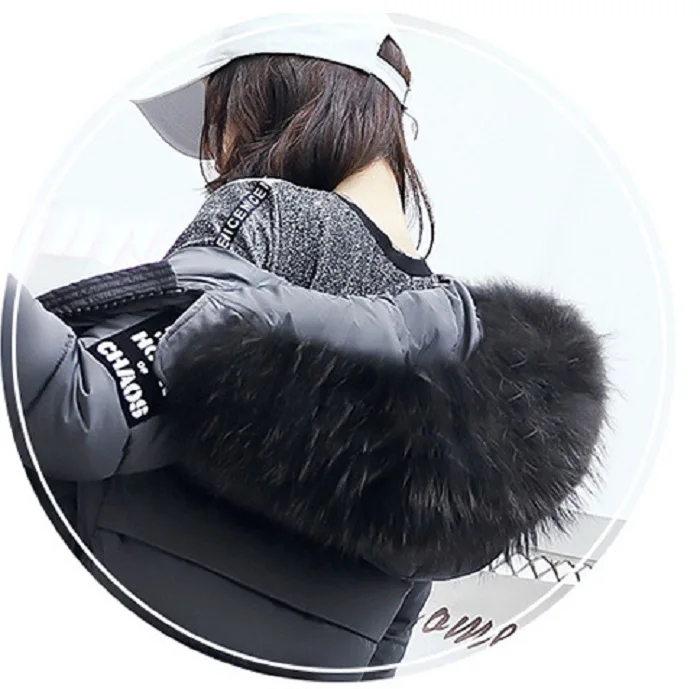 Winter Women Coat Jacket Warm High Quality Woman Jacket Winter Coat Hood Real  2017 New Winter Fashion+23 (2)