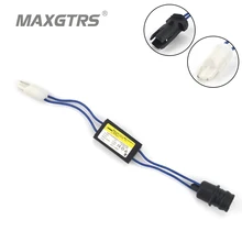 2x Plug-In-Play Auto Led Waarschuwing Canceller Decoder 501 T10 W5W 1156 1157 BA9S Socket Geen Canbus ocb Fout Belastingsweerstand