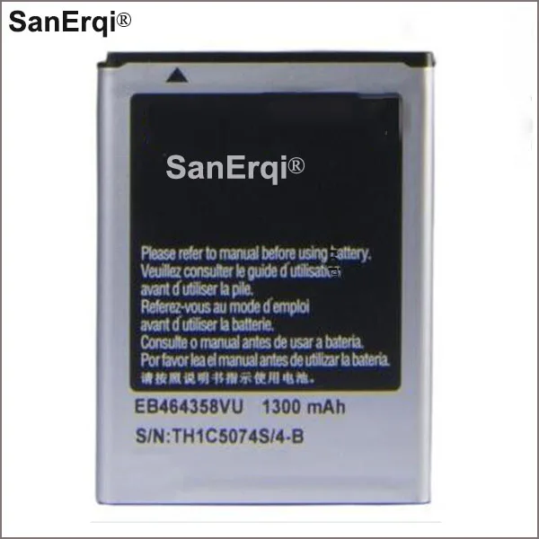 Аккумулятор EB464358VU для samsung Galaxy mini 2 S6500/Galaxy Ace Plus S7500/GT-S7500 GT-S6802 S6802