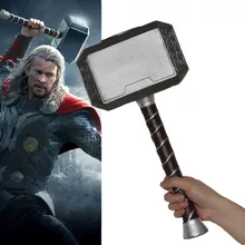 Мстители 4 эндшпиль Тор молот Капитан Америка Косплей Mjolnir Marvel супергерой оружие PU материал реквизит 44 см