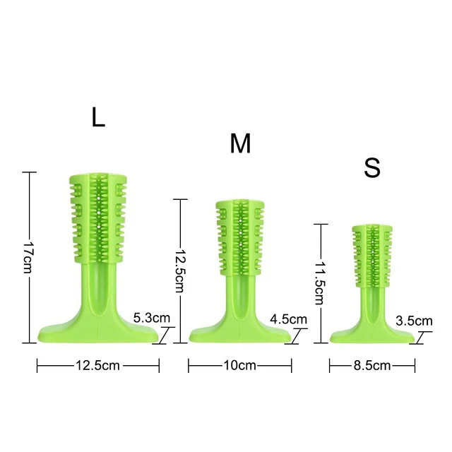 Dog Cleaning Toothbrush Stick Pet Supplies Chew Toys For Large Medium small Dogs