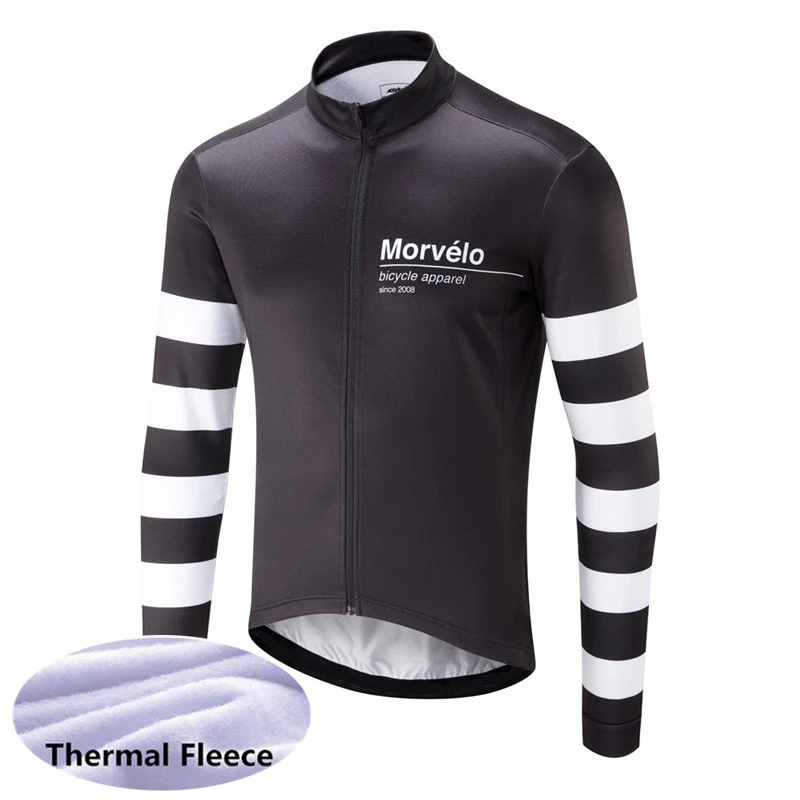 Мужская велосипедная рубашка ropa ciclismo быстросохнущая Теплая Флисовая с длинным