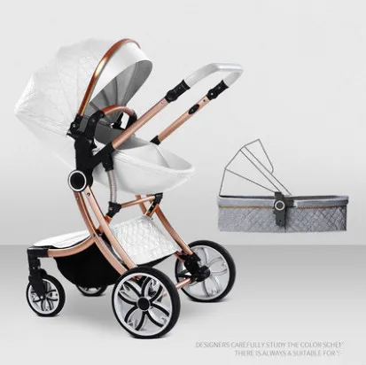 

Baby stroller can sit and fold light and high landscape two-way newborn