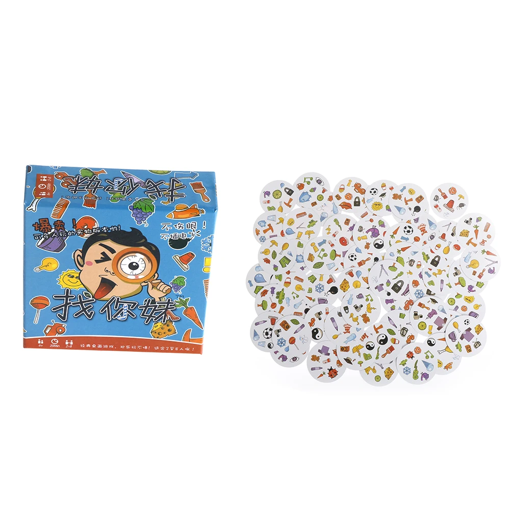 Board Game Kid Find Match Popular Card Puzzle Game For Children Outdoor & Indoor Sport Children Educational Toy