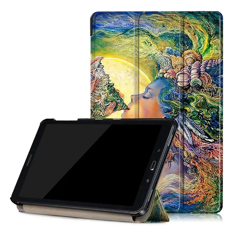 Чехол для планшета Samsung Galaxy Tab A 10 1 ''P580 P585 чехол-подставка из искусственной