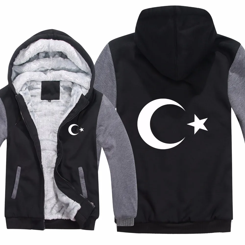 Turquie Drapeau Hoodie Turquie Manches Longues Sweatshirt