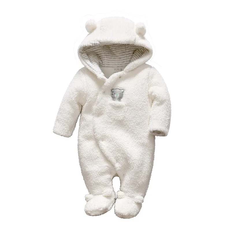 

XINI MOMMY Solid Full newborn clothes christmas clothes toddler girl winter clothes Down Parkas baby boy clothes