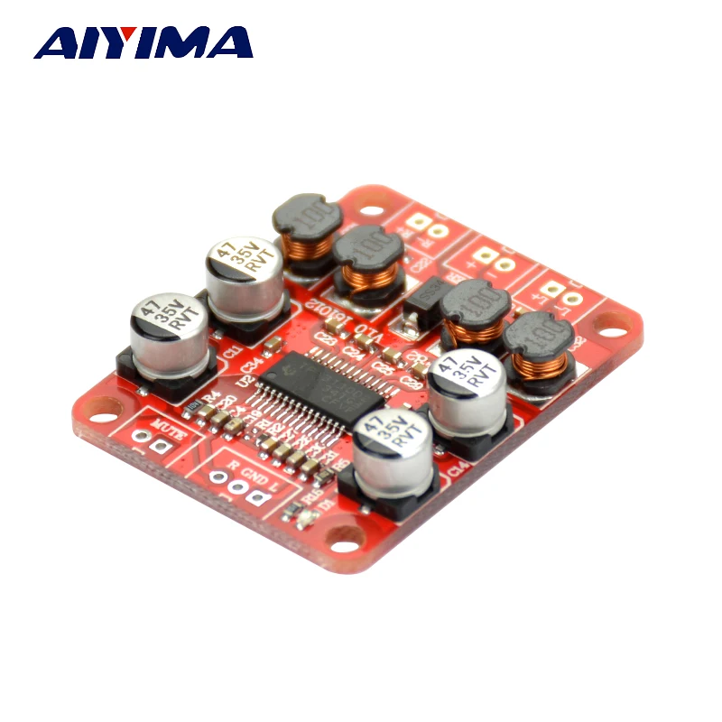 AIYIMA Mini TPA3110 цифровой усилитель аудио Плата 2x15 Вт мощности модуль DIY домашний