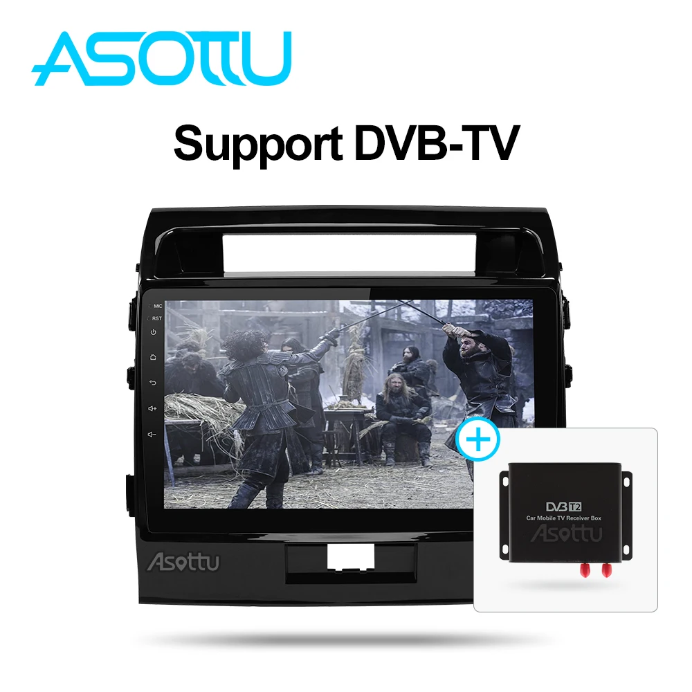 Flash Deal Asottu MKLZ1081 Android 8.1 Car DVD Player for toyota Land Cruiser Octa Core Car DVD GPS Navigation palyer Car Radio Multimedia 4