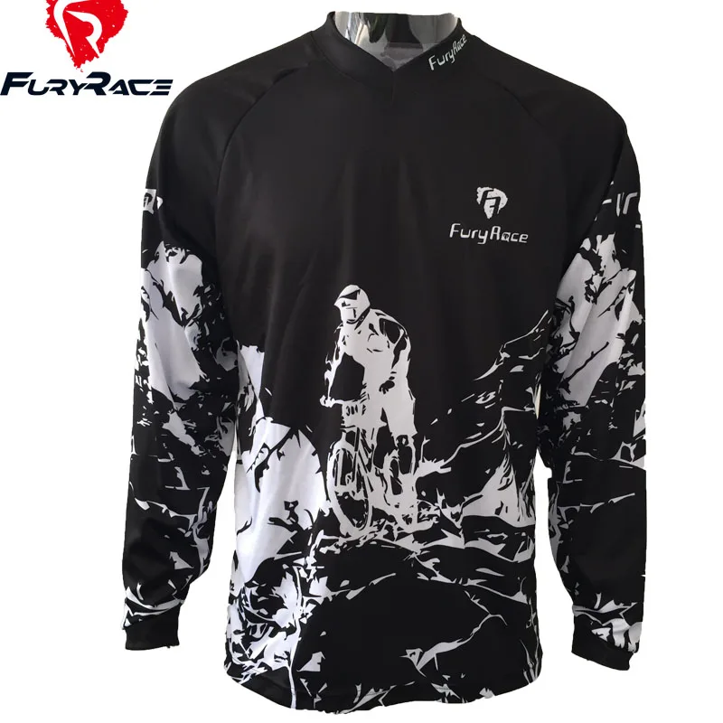 Cycling Jersey Men Bike Motorcycle mountains Long Sleeve Downhill OFFRoad