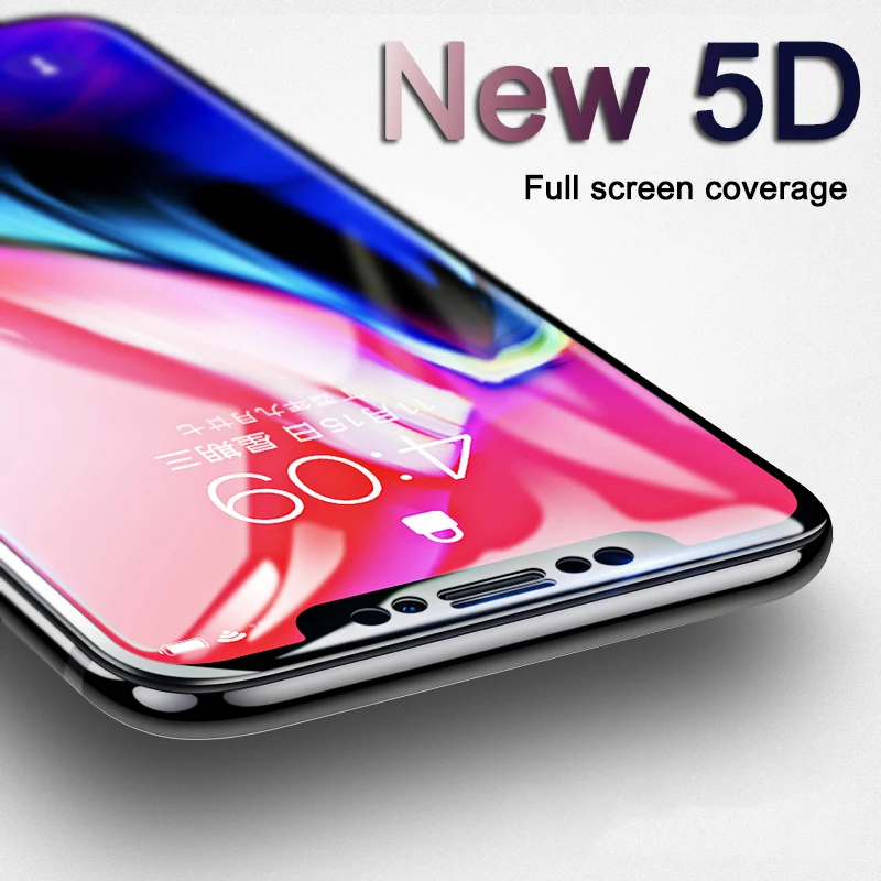 5D Защитная пленка для iPhone 6 7 8 6S Plus XR XS Max|Защитные стёкла и плёнки| |