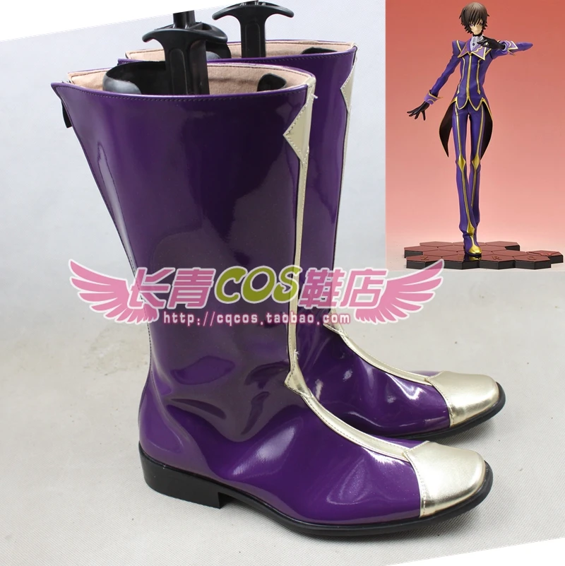 Code Geass Lelouch Lamperouge Косплэй обувь ботинки изготовленные под заказ 0584