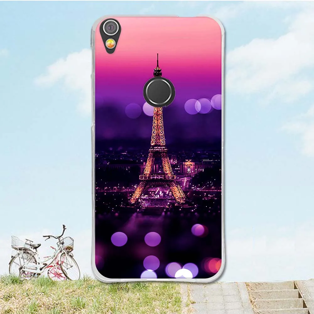 Силиконовый чехол для Alcatel Shine Lite 5080X 5 0 дюймов Модный мягкий из ТПУ с принтом