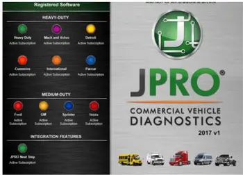 

New Noregon JPRO Commercial Fleet Diagnostics 2017 v1+Activation keygen free ship