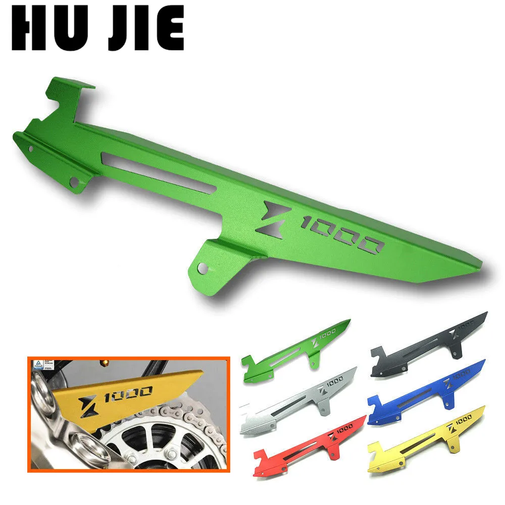

Motorcycle CNC Aluminum Chain Protector Guard Cover For Kawasaki Z1000 2010-2017 Z1000SX Ninja 1000 2011-2017