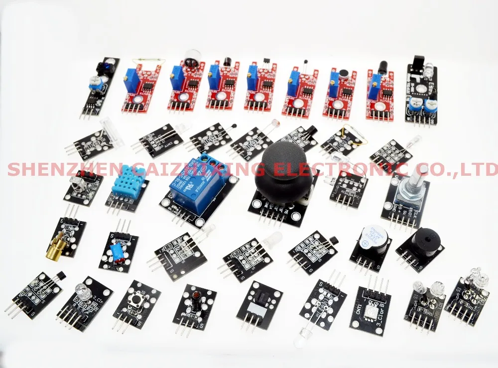 37 IN 1 SENSOR KITS FOR ARDUINO HIGH-QUALITY FREE SHIPPING (Works with ...