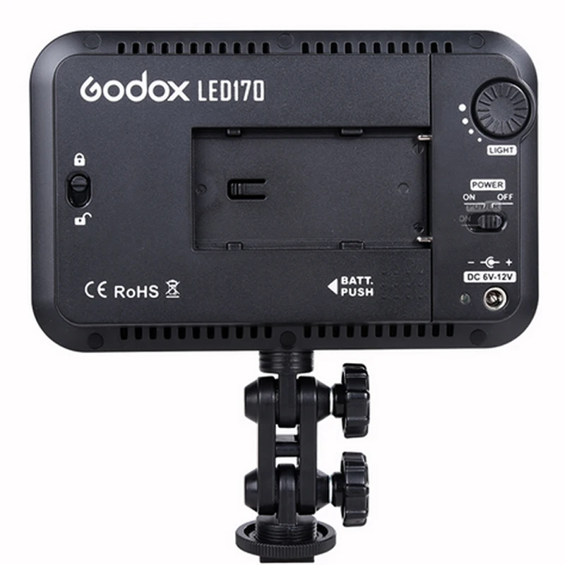 Осветительная лампа для видеосъемки Godox LED170 5500 лм 6500 K бесступенчатая яркость