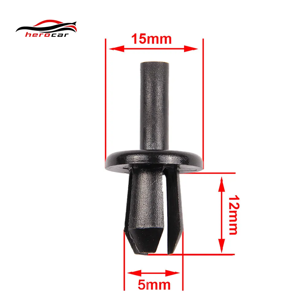 In Stock New 20x Wheel Arch Lining Trim Fastener Clips To Fit 5mm hole For BMW VW Audi Skoda