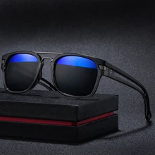 Gafas de sol clásicas para hombre, gafas de sol cuadradas para hombre, gafas de sol negras Retro para conducir, gafas de sol masculinas, 5 colores