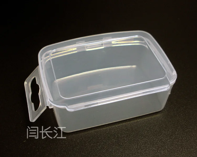 R671 небольшая прямоугольная пластиковая коробка прозрачная коробка Запчасти коробка из полипропилена