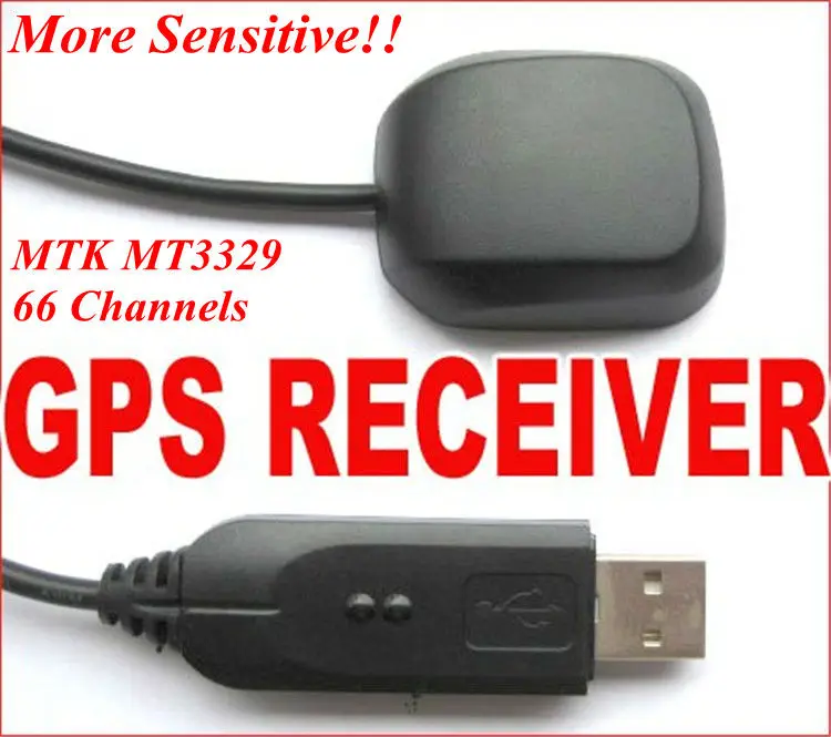 2013 OEM RC002 GPS Receiver mtk mt3329 66 Channel For PC And Laptops Portable Mini GPS Receiver