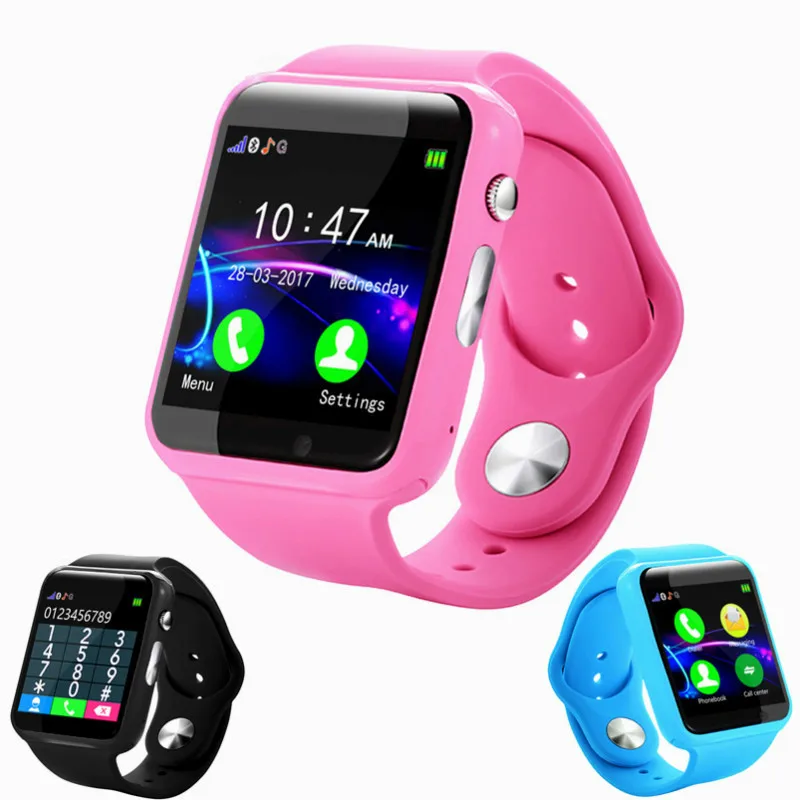 

HOT Bluetooth Smart Watch A1S Support SIM TF Cards for Android IOS Phone Children Camera Women Bluetooth Watch with Russia