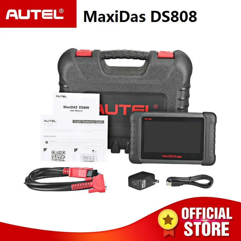Autel Maxidas DS808 OBD2 Automotive Diagnostic Tool OBDII Scanner code reader for TPMS Programming key coding PK MS906 DS708 Autel Maxidas DS808 OBD2 Automotive Diagnostic Tool OBDII Scanner code reader for TPMS Programming key coding PK MS906 DS708