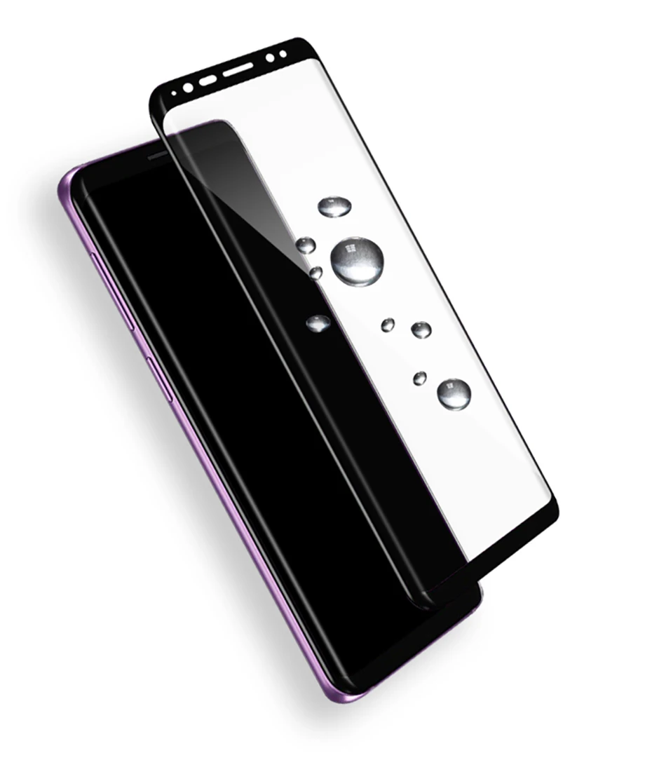 MOUSEMI Protective Glass For Samsung S9 S8 Plus Full Cover Screen Protectors 9H 3D Film For Samsung Galaxy S8 S9 Tempered Glass (4)
