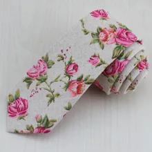 1 шт./партия) цветочный узор дизайн узкий галстук/классический внешний вид хороший/красивый и легкий/ощущение немного старости