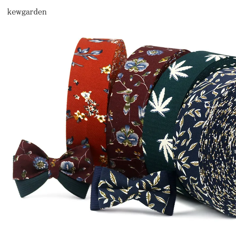 Тканевые ленты kewgarden 40 мм 4 см цветы лист хлопок многослойные тканевые сделай сам