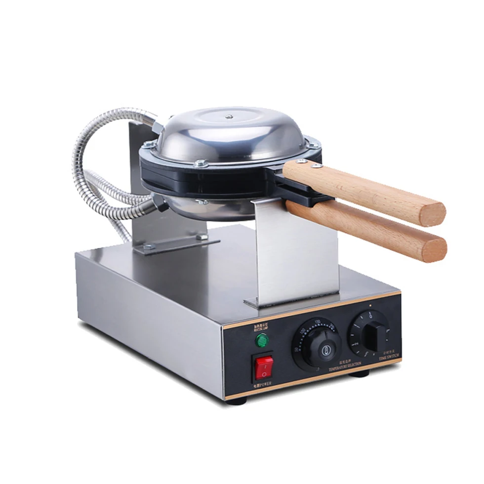 

Egg Waffle Maker Machine Non-stick Surface Electric Waffle Maker Commercial Double-sided Heating Eggettes Puff Cake Waffle Iron