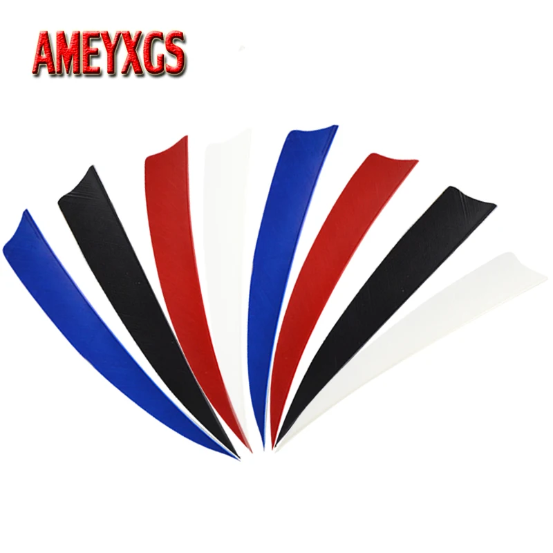 

50/100pcs Archery 5 inch Arrow Feather Turkey Natural Feathers Left Wing Fletching For Outdoor Bow Hunting Shooting Accessories