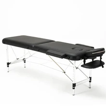 Folding Beauty Bed Professional Portable Spa Massage Tables Lightweight Foldable with Bag Salon Furniture Aluminum alloy