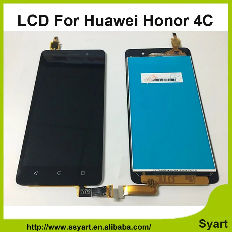 

1pcs Black Guarantee Best price LCD Display + Touch Screen Sensor  + Digitizer Assembly Replacement new For Huawei Honor 4C