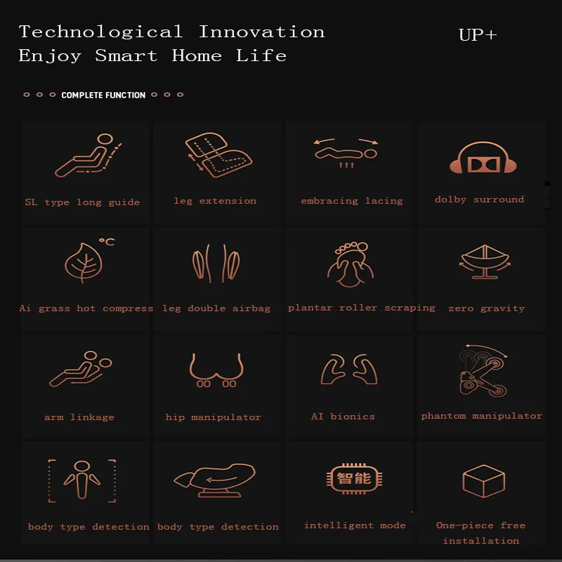 SL массажное кресло полностью автоматическое тело электрическая космическая капсула бытовой многофункциональный массажер Ai трава горячий