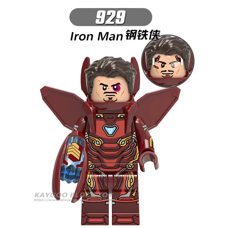 

Super Heroes Figures Compatible LegoingLGY Iron Man Doctor Strange Hawkeye Wasp Ant-Man Building Blocks Brick Set Children Toys