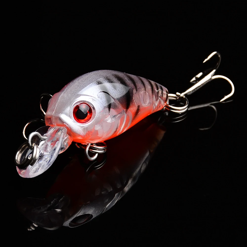 البسيطة Crankbait السحر ل باس Walleyes البلاستيك الصيد السحر 40 ملليمتر 3.5 جرام أسماك خطاف سنارة صيد السمك صيد السمك