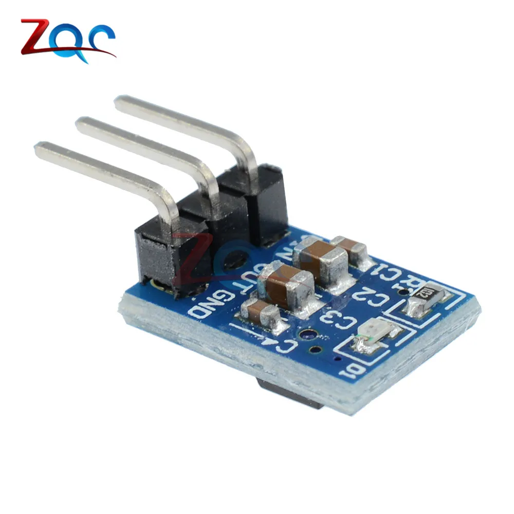 

5PCS 5V to 3.3V For DC-DC Step Down Power Supply Buck Module AMS1117 LDO 800MA Automatic Adjustable Limit Voltage regulator