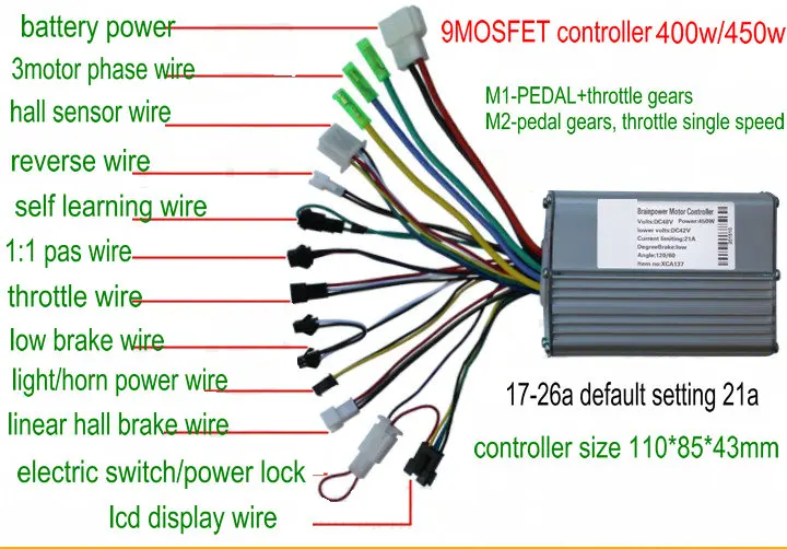 9 mosfet controller 24-60v M5