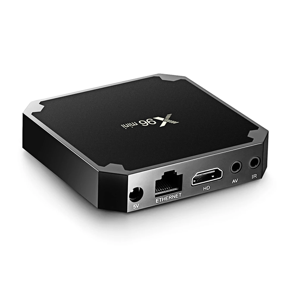 

New X96mini Android 7.1 Digital Player Amlogic S905W Support 2.4GHz 4K x 2K H.265 100M LAN TV Box